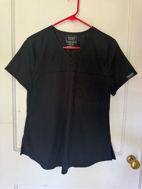 Cherokee black V-Neck Scrub Top